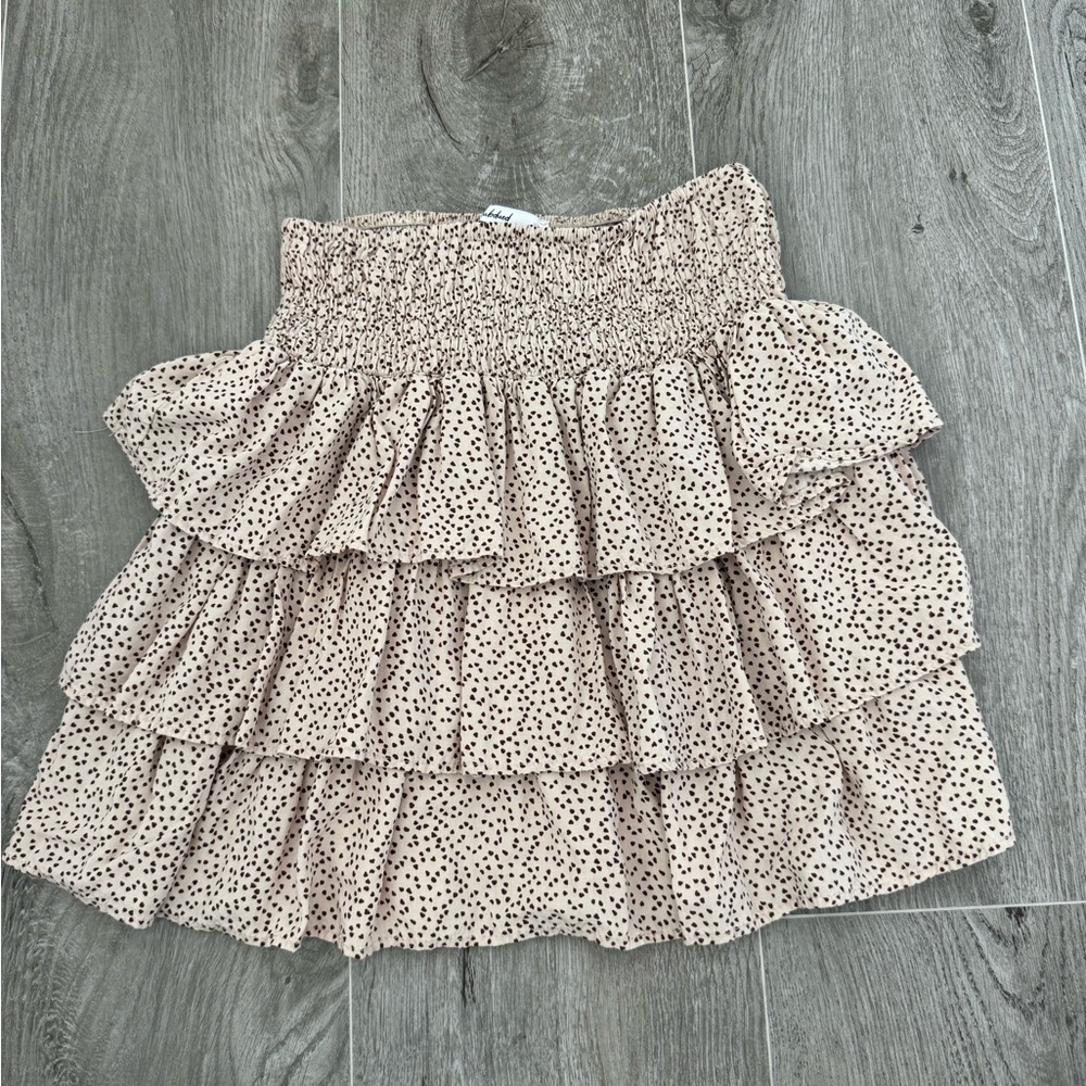 Subdued Ruffle Skirt